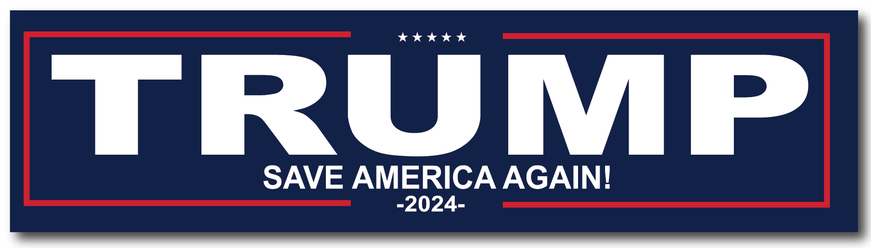 "Save America Again" Bumper Sticker: Proudly Display Your Support For ...