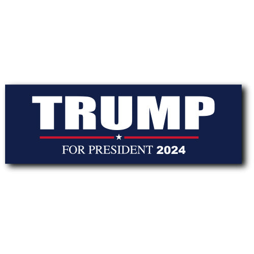 Donald Trump for President 2024 Bumper Sticker – GOPMall